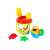 Sand bucket set with shovel, rake, watering can, and molds
