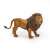 Papo Lion Figurine, side view, realistic animal toy for kids