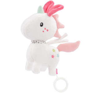 babyFEHN Aiko the unicorn musical plush toy - Stroller & Crib Toy