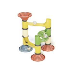 Quercetti Play Bio Migoga Junior Murmelbahn Spielset, 1-5 Jahre alt, zusammengebaut - Quercetti Ballspielplatz