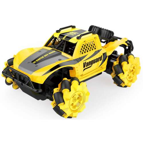 Žlté Vanguard kaskadérske a lezecké RC auto