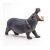 Angled View of Papo Hippopotamus Figure