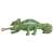 Green plastic chameleon toy, Kaméleon, realistic design, perfect for imaginative play