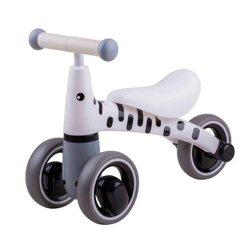 Didi Trike Zebra Schiebetrike für Kleinkinder, ohne Pedale, weißes und schwarzes Zebra-Design