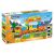 Dolu 89-piece train set packaging featuring colorful building blocks train