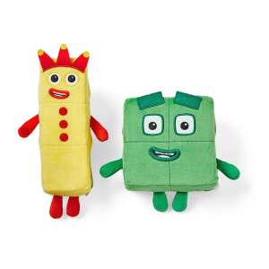 Numberblocks Three and Four plush toy set, yellow and green plush toys - Nonbrand Plush Toy