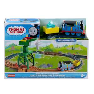 Thomas játékkészlet motoros Cranky mozdonysal és tartozékokkal 56176854 Vonat, vasúti elem, autópálya
