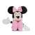 Minnie egér plüssjáték, 25cm, rózsaszín ruha, fehér pöttyös
