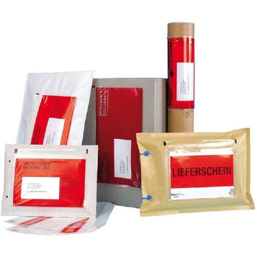 Dokufix C6 1000db okmánytasak, vízálló, öntapadós, polietilén, szállítási dokumentumokhoz