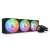 NZXT Kraken 360 RGB folyadékhűtő három ventilátorral, fekete
