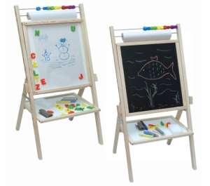 Edi Kétoldalú rajztábla extra kiegészítőkkel