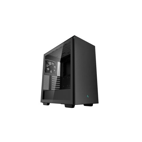 Deepcool CH510 Schwarzes PC-Gehäuse mit Temperglasfenster