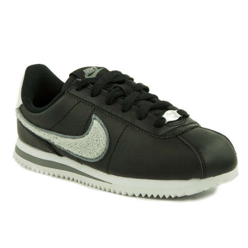 Nike Cortez Basic Ltr gyerek Utcai cipő #fekete 31436509