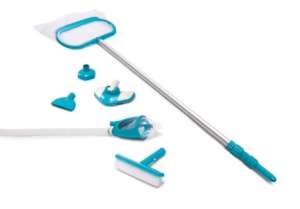 Set de curățare a piscinei Intex 8 piese cu manual și accesorii de aspirare (28003) 31329978 Instrumente manuale de curatare