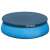 Intex Pool with Dark Blue Pool Cover