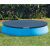 Intex Pool mit Abdeckung im Garten