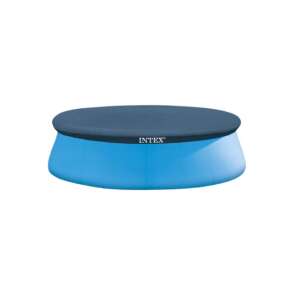 Intex Pool-Abdeckung für 396 cm Durchmesser Pools, blau und dunkelblau