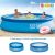 Intex Easy Set Pool mit Familie und Größenvergleich
