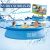 Intex Easy Set inflatable pool with family having fun