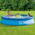 Intex Easy Set inflatable pool in garden