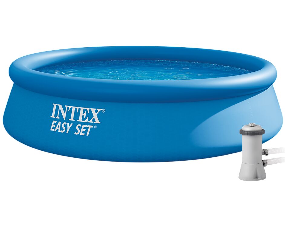 E-shop Súprava nafukovacieho bazéna Intex EasySet s rotátorom vody 366x7...