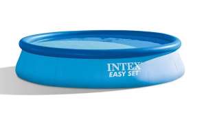 Intex EasySet Aufblasbares Pool Set mit Wasserrotator 366x76cm (28132NP) 31330013 Gartenpools