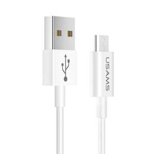 Kabel ładujący USAMS U23 1 metr biały micro USB z szybkim ładowaniem 2A - USAMS Kabel USB