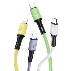 USAMS Kabel U52 lightning 2A Fast Charge1m żółty/yellow SJ434USB03 (US-SJ434) 133857949 - Kabel danych