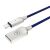 Kabel USAMS U-Sun Lightning - Niebieski, 1.9m