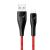USAMS Kabel pleciony U41 lightning 3m2A czerwony/red SJ397USB02 (US-SJ397) Fast Charge 56235626