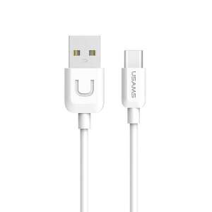 Kabel USAMS U-Turn USB-C, biały, 1 metr, 2A - USAMS Kabel USB
