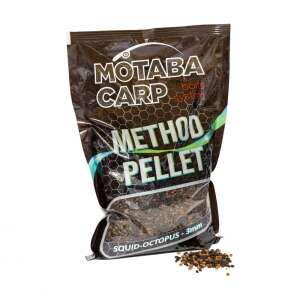 Motaba Carp Method Pellet Squid-Octopus 3mm 800g horgászcsali - Lebegő csali