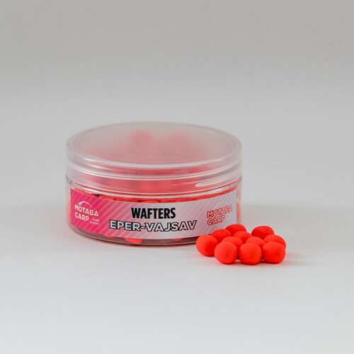 Motaba Carp Wafters Eper-vajsav 10mm 40g, eper-vajsav ízű ponty csalik - Wafter