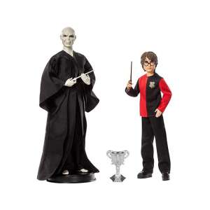 Figurină de acțiune Harry Potter și Lord Voldemort, Wizarding World, figurine de colecție, jucării Harry Potter - Mattel Figurine de basm