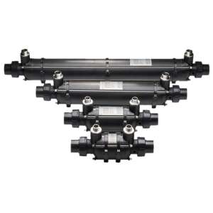 D-KWT-VA Hőcserélő medencékhez, Műanyag/SS316, különböző méretek - Hőcserélő