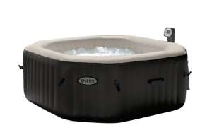 Intex Pure Spa 4 személyes 201x71cm Felfújható Jakuzzi szett (28454NL) #fekete