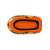 Intex Explorer Pro 200 inflatable boat, orange, top view