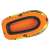 Intex Explorer Pro 200 inflatable boat, orange, top view