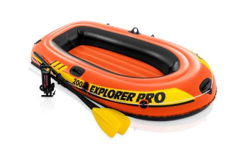 Súprava nafukovacieho gumového člna Intex Explorer Pro 200 pre 2 osoby 196x102x33cm (58357NP) #orange 31334425
