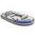 Angled view of Intex Excursion 4 inflatable boat