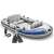 Intex Excursion 4 inflatable boat with oars and pump