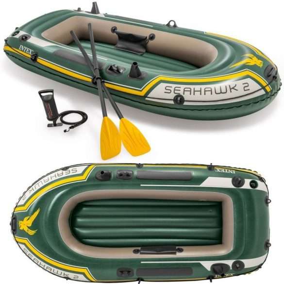 Intex Seahawk2 2 személyes felfújható Gumicsónak 236x114x41cm (68...