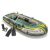 Intex Seahawk 3 inflatable boat with oars and pump