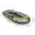 Intex Seahawk 3 person inflatable boat, side view with dimensions