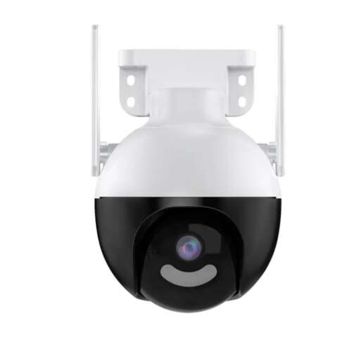 Wifi Okos Otthoni Biztonsági Kamera, 360 Fokos Panoráma Nézet, IP66 Vízálló, Beltéri és Kültéri Használatra