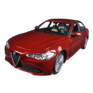Model samochodu Bburago w skali 1:24, Alfa Romeo Giulia, czerwony - Model, makieta