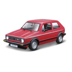 Model Bburago la scară 1:24 al Volkswagen Golf Mk1 GTI din 1979, roșu - Model, machetă