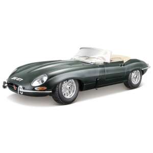 Bburago 1961 Jaguar E-Type Cabriolet 1:18 model samochodu, zielony - Bburago