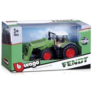Bburago traktor emelővel 10 cm - többféle 93301646 Munkagépek gyerekeknek