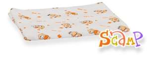 Scamp Textil pelenka 3db - Maci #narancssárga